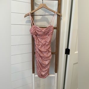 Hello Molly - What a Glamour Sequin Mini Dress.